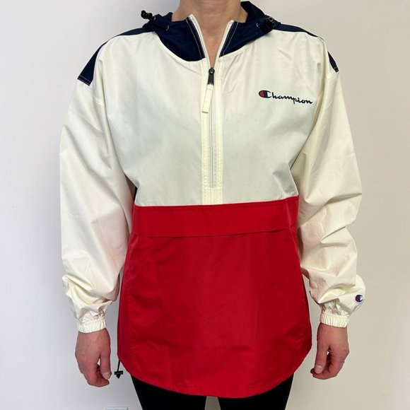 Champion Womens Windbreaker Jacket Sz. M *VGUC - Picture 2 of 3